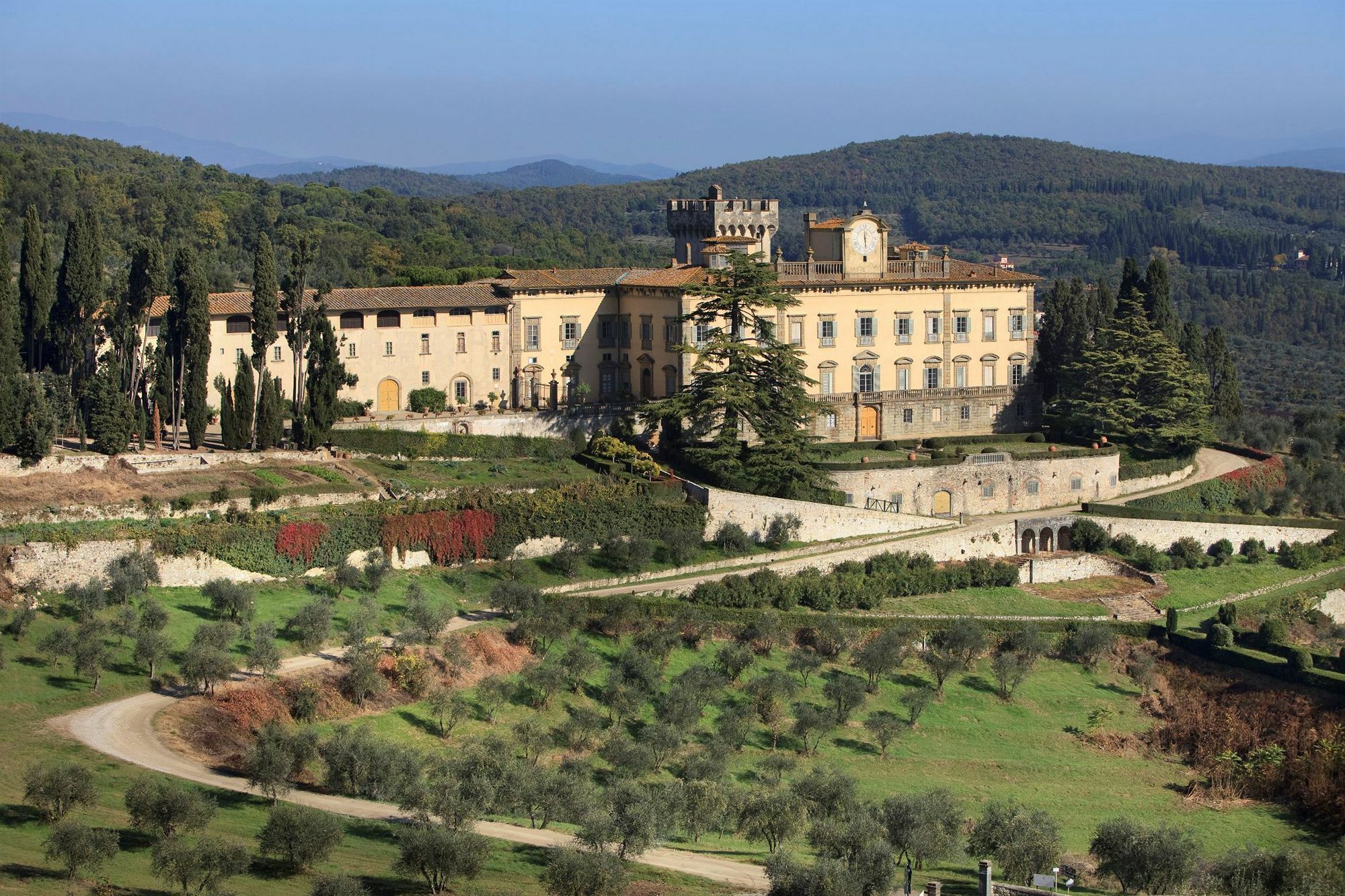 Отель Torre A Cona Wine Estate San Donato in Collina Экстерьер фото
